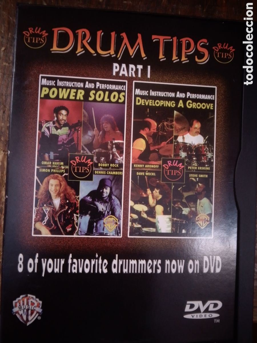Cine: DRUM TIPS. PART I. 8 OF YOUR FAV DRUMMERS. WARNER BROS. 2002