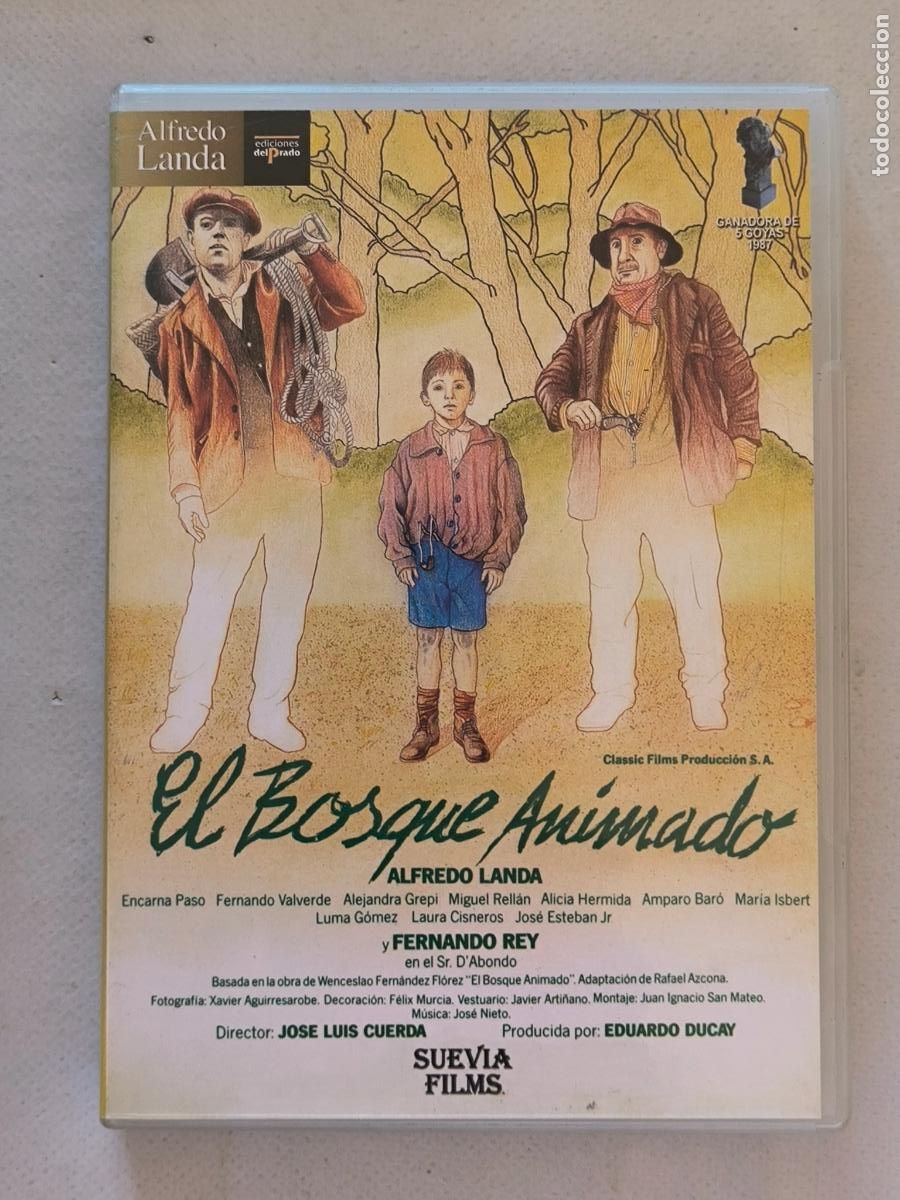 Cine: DVD EL BOSQUE ANIMADO - ALFREDO LANDA (&Ntilde;6)