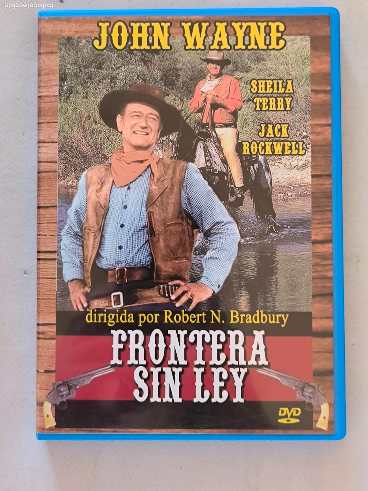 Cine: DVD FRONTERA SIN LEY - JOHN WAYNE (&Ntilde;6)