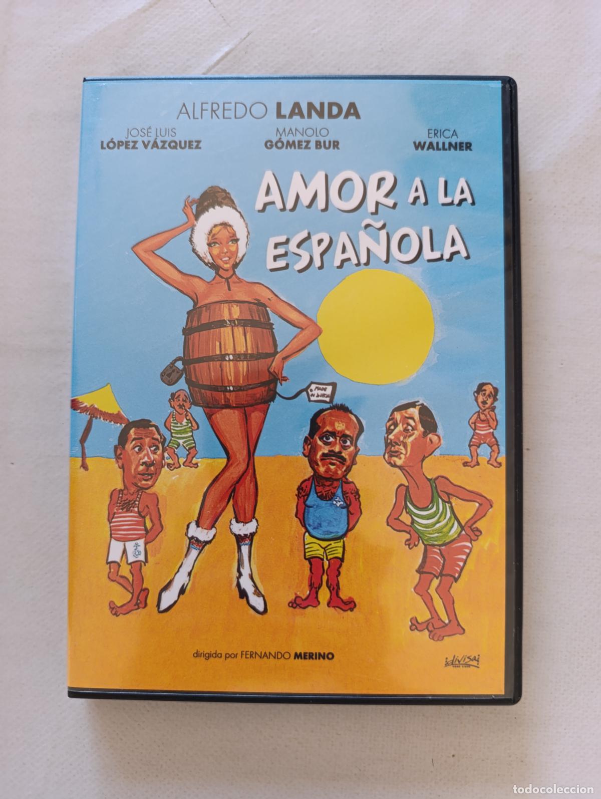 Cine: DVD AMOR A LA ESPA&Ntilde;OLA - ALFREDO LANDA, JOSE LUIS LOPEZ VAZQUEZ (P6)