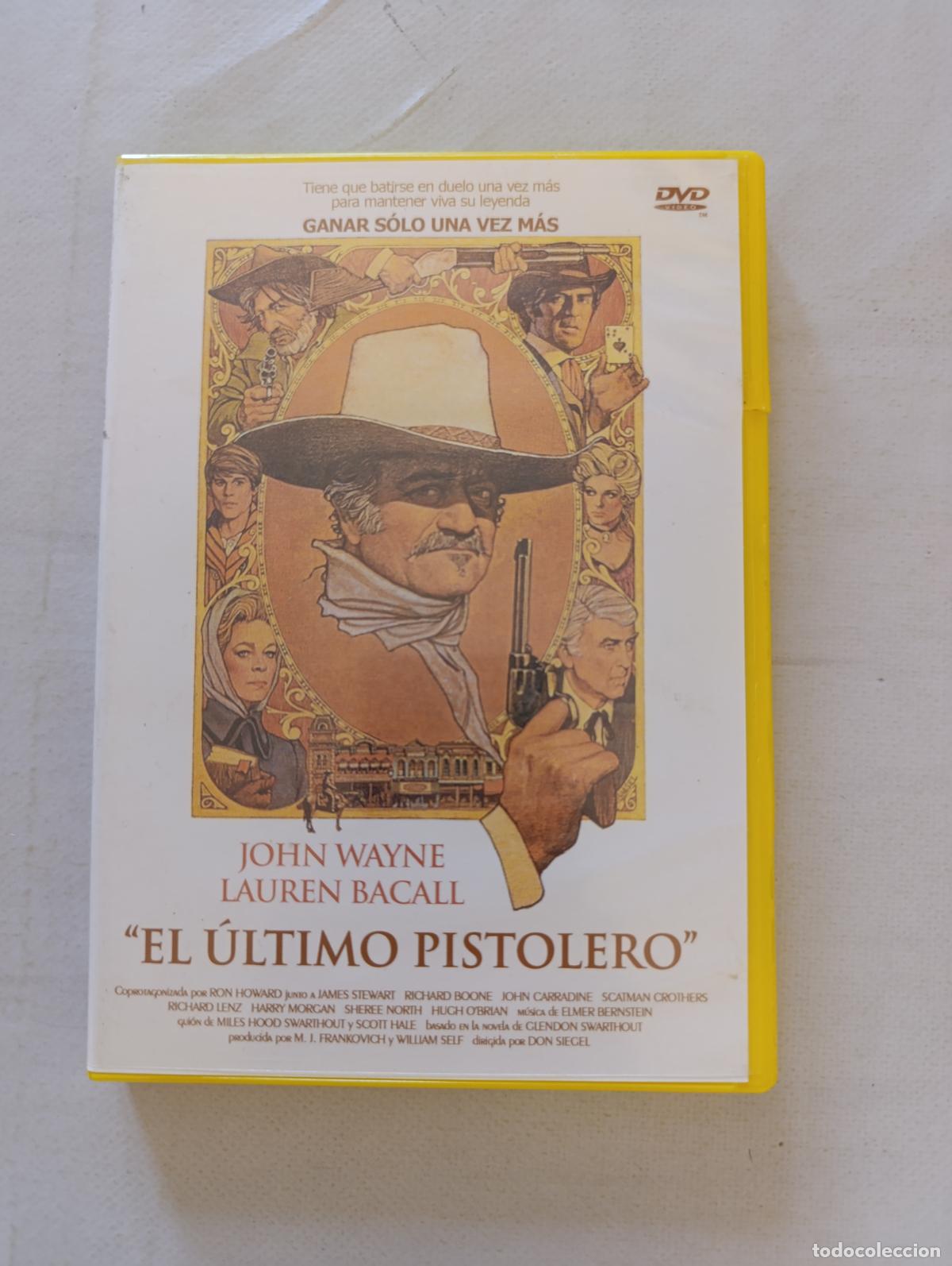 Cine: DVD EL ULTIMO PISTOLERO - JOHN WAYNE, LAUREN BACALL (P6)
