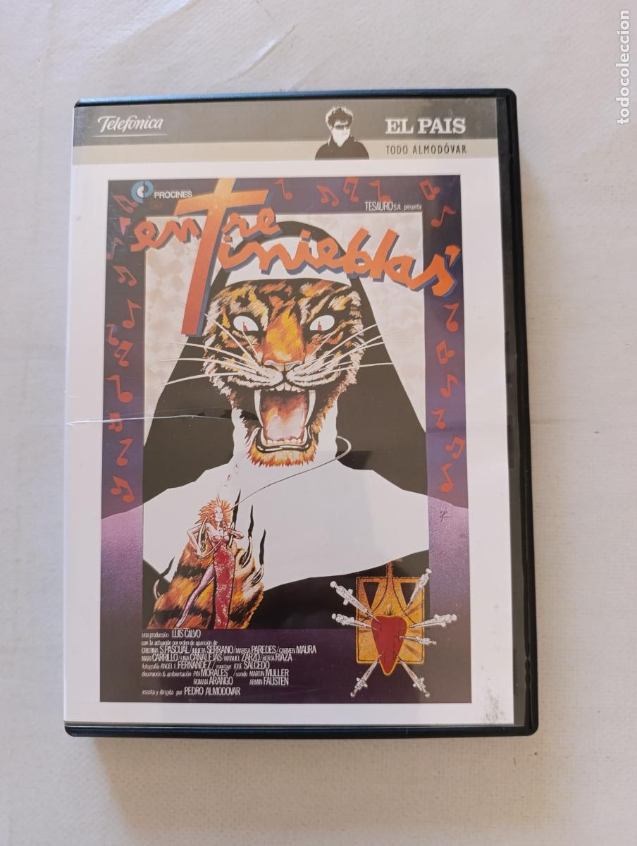 Cine: DVD ENTRE TINIEBLAS - ALMODOVAR (P6)