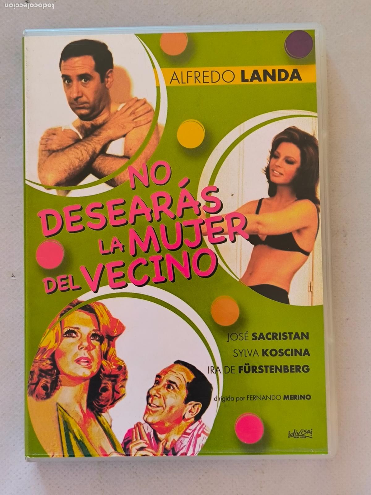 Cine: DVD NO DESEARAS LA MUJER DE TU VECINO - ALFREDO LANDA (O6)