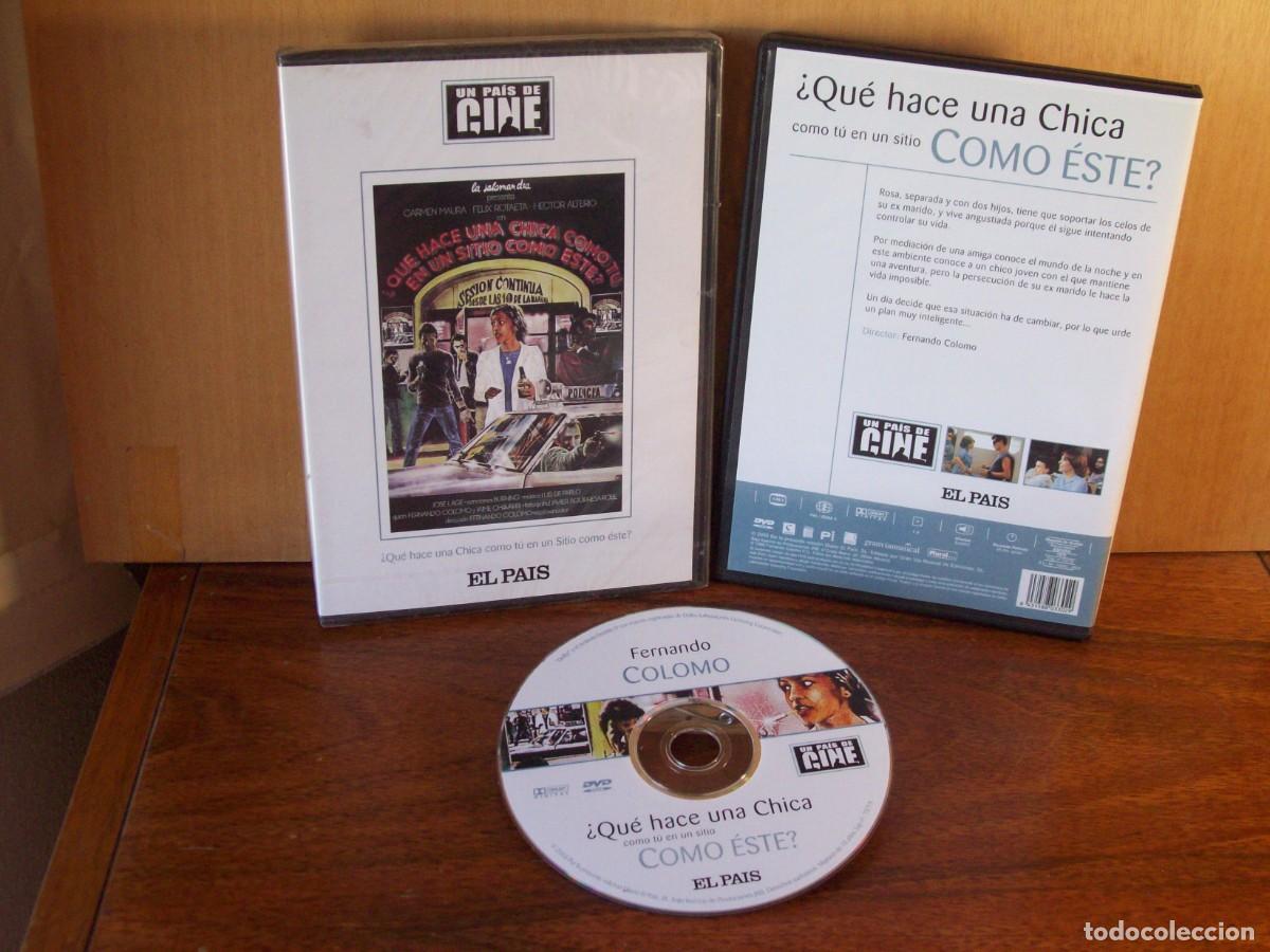 Cine: QUE HACE UNA CHICA COMO TU EN UN SITIO COMO ESTE - DVD NUEVO PRECINTADO EDICION EL PAIS