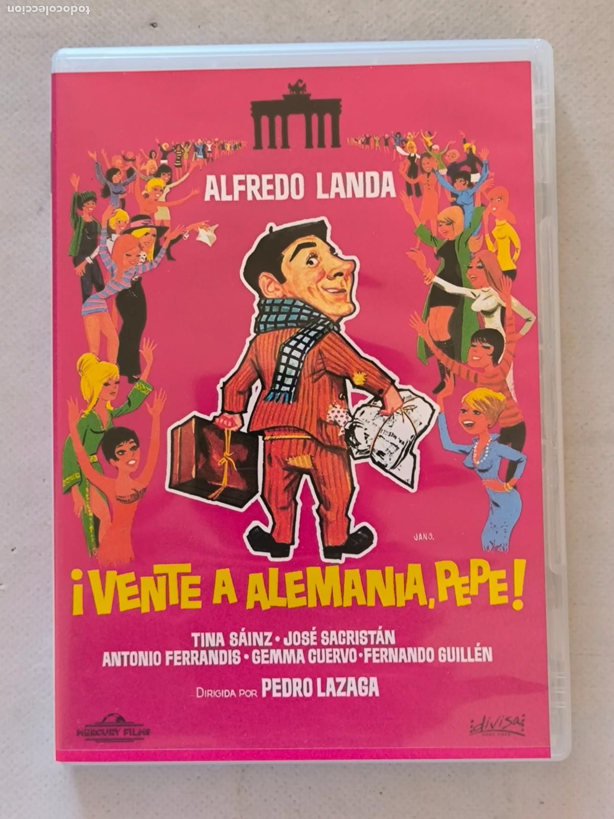 Cine: DVD &iexcl;VENTE A ALEMANIA, PEPE! - ALFREDO LANDA (O6)