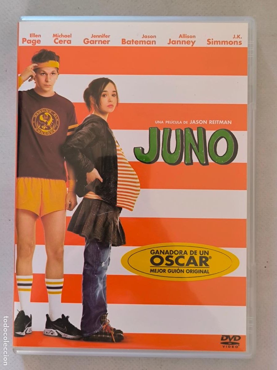 Cine: DVD JUNO - ELLEN PAGE, MICHAEL CERA (O6)