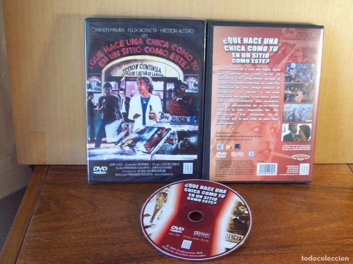 Cine: QUE HACE UNA CHICA COMO TU EN UN SITIO COMO ESTE - DVD NUEVO PRECINTADO