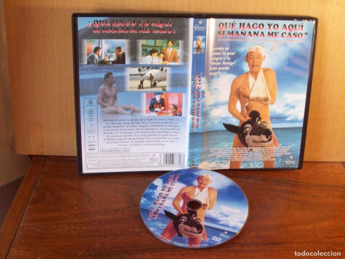 Cine: QUE HAGO YO AQUI, SI MA&Ntilde;ANA ME CASO - MARTIN CLUNES - MICHAEL PRAED - SYLVIA SYMS - DVD
