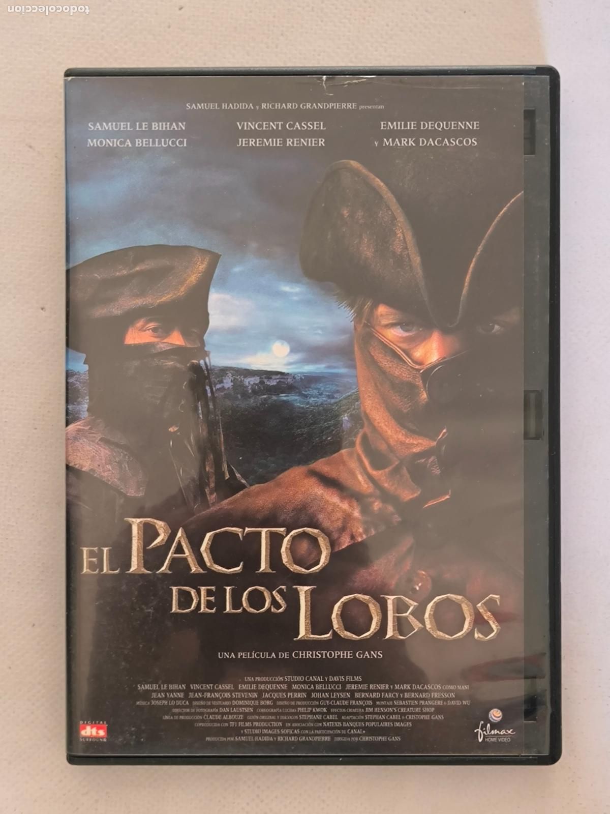 Cine: DVD EL PACTO DE LOS LOBOS (R6)