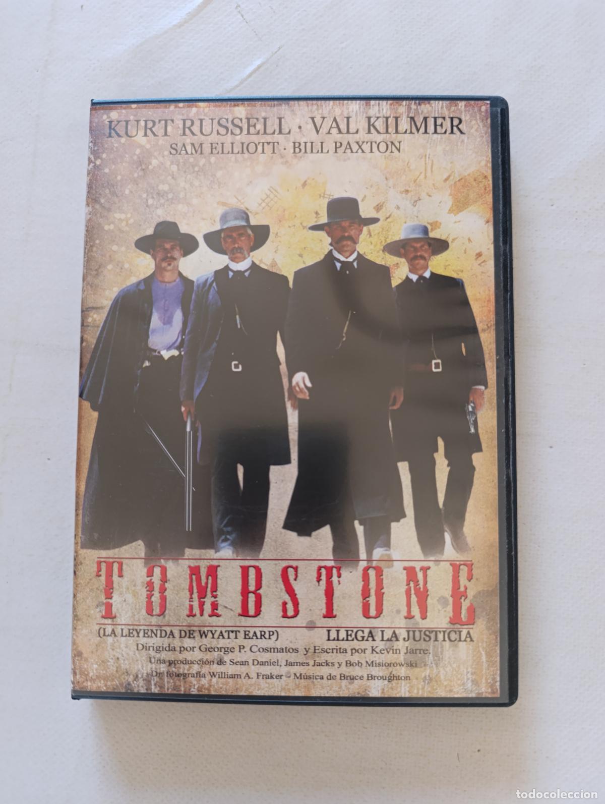 Cine: DVD TOMBSTONE (LA LEYENDA DE WYATT EARP) - KURT RUSSELL, VAL KILMER (R6)