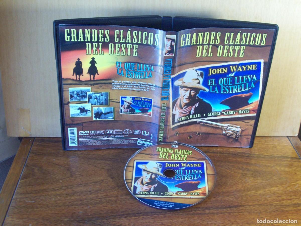 Cine: EL QUE LLEVA LA ESTRELLA . JOHN WAYNE - VERNA HILLIE - GEORGE GABBY HAYES - DVD