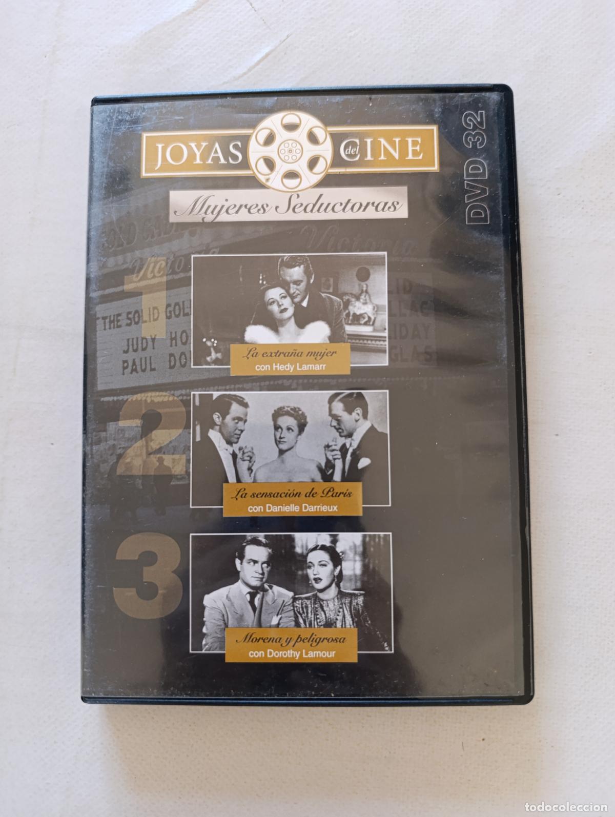 Cine: DVD LA EXTRA&Ntilde;A MUJER / LA SENSACION DE PARIS / MORENA Y PELIGROSA - MUJERES SEDUCTORAS (R6)