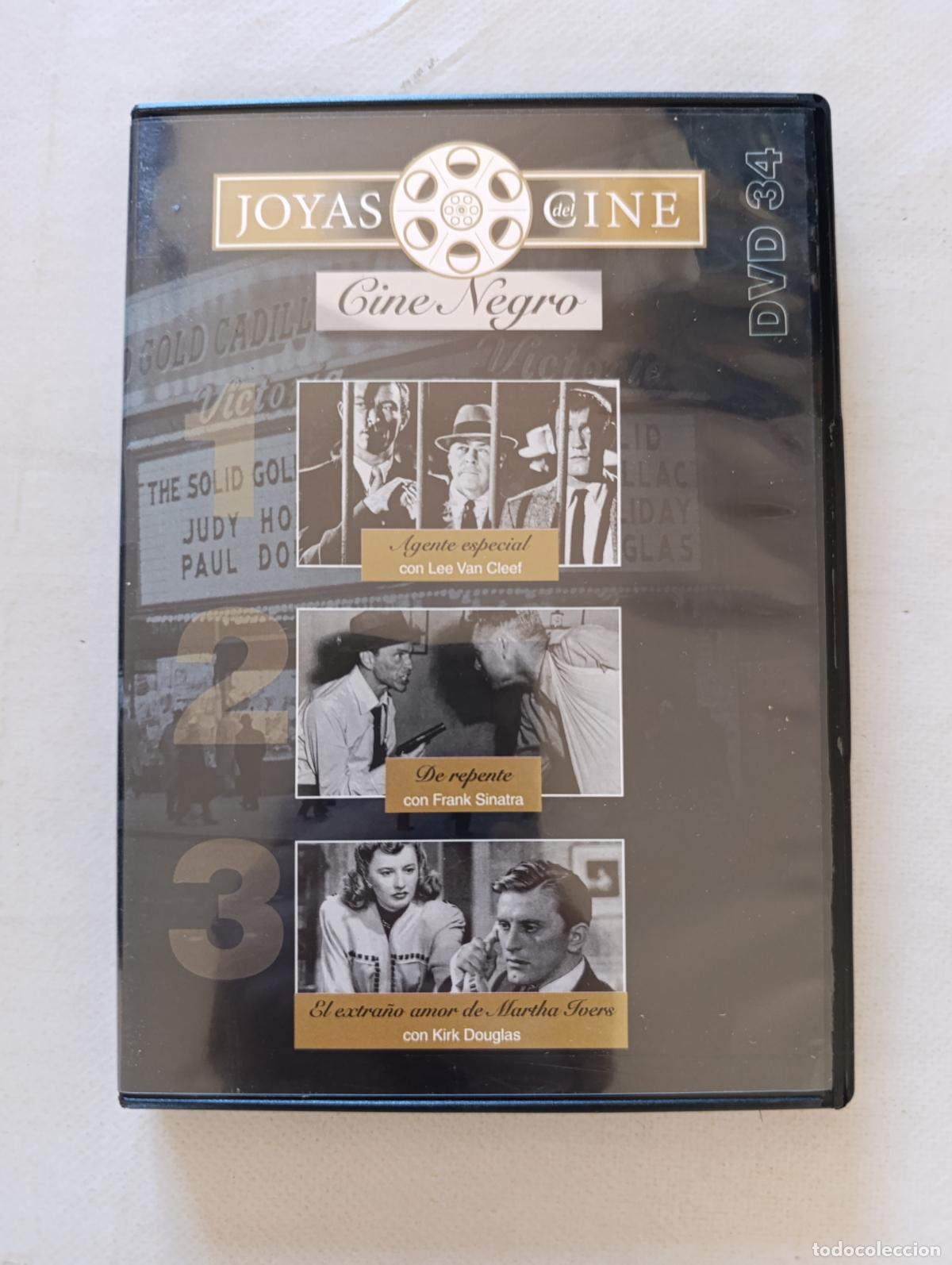 Cine: DVD AGENTE ESPECIAL / DE REPENTE / EL EXTRA&Ntilde;O AMOR DE MARTHA IVERS - CINE NEGRO (R6)