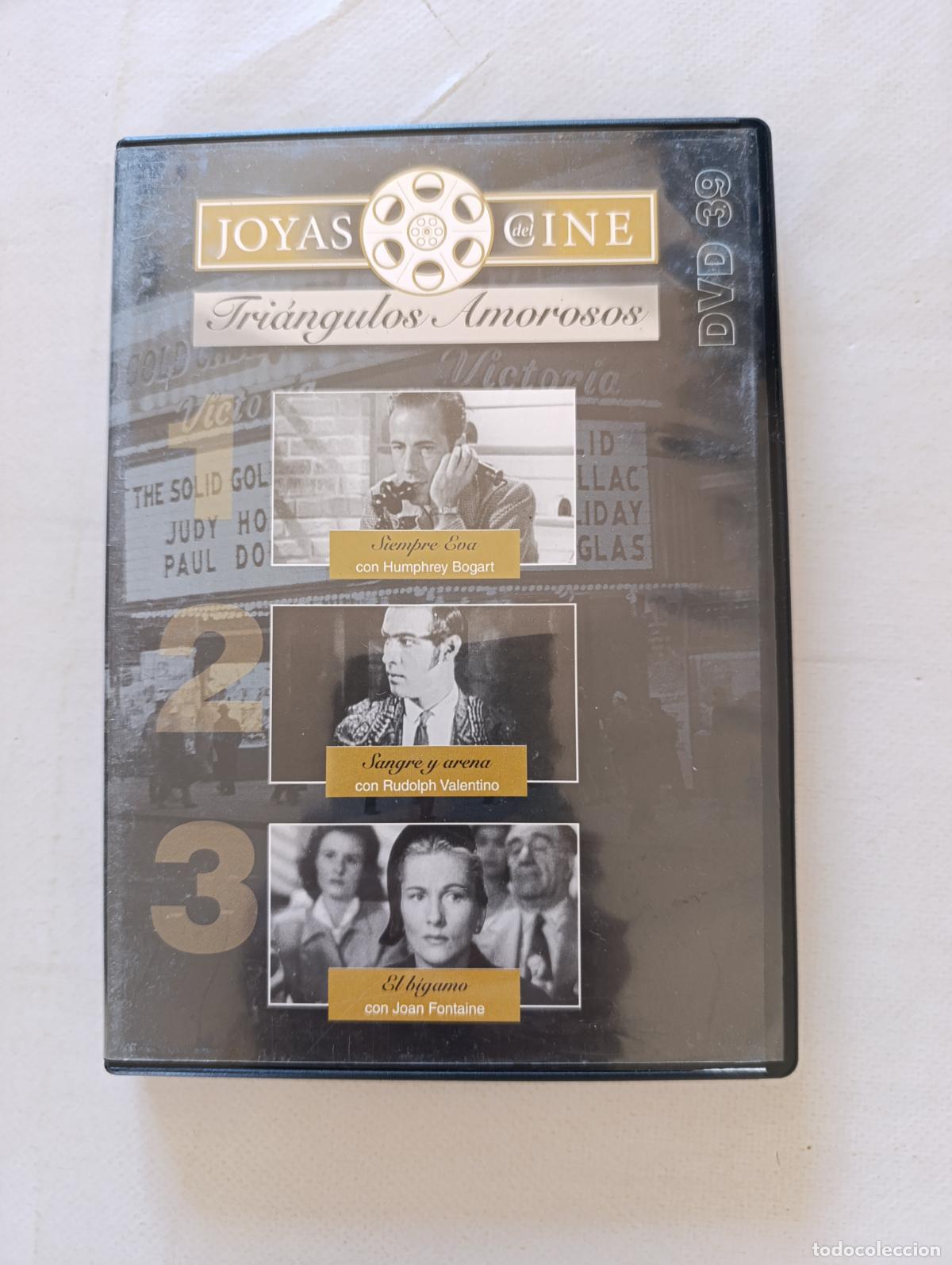 Cine: DVD SIEMPRE EVA / SANGRE Y ARENA / EL BIGAMO - CINE TRIANGULOS AMOROSOS (S6)
