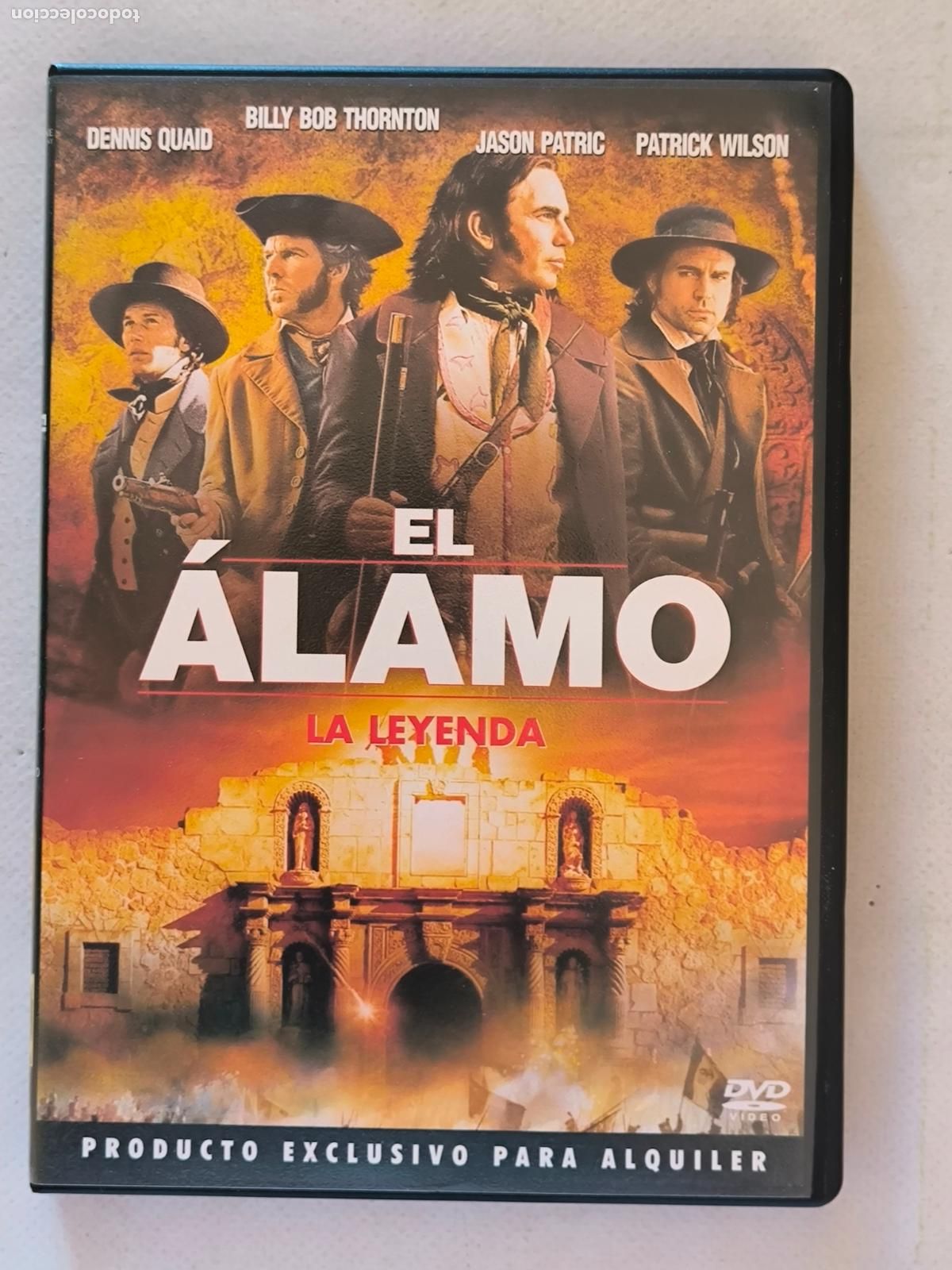Cine: DVD EL ALAMO, LA LEYENDA - EDICION DE ALQUILER (O6)
