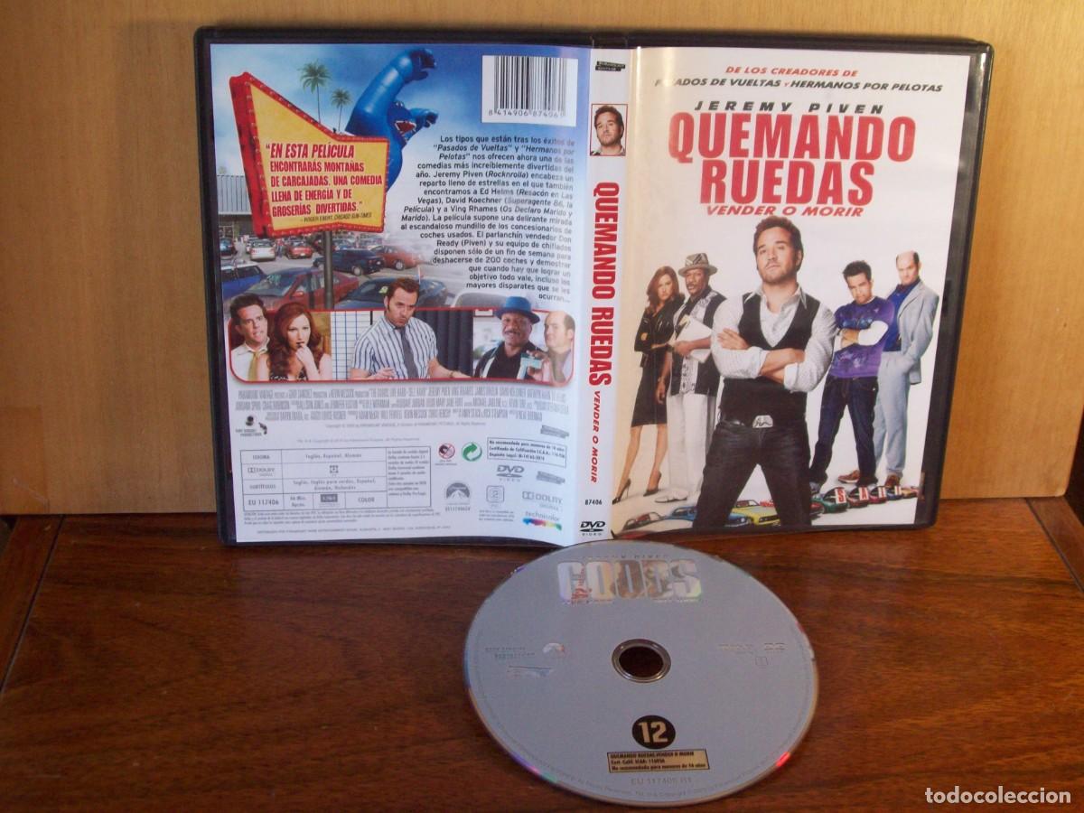 Cine: QUEMANDO RUEDAS (VENDER O MORIR) - JEREMY PIVEN - VING RHAMES - JAMES BROLIN - DVD