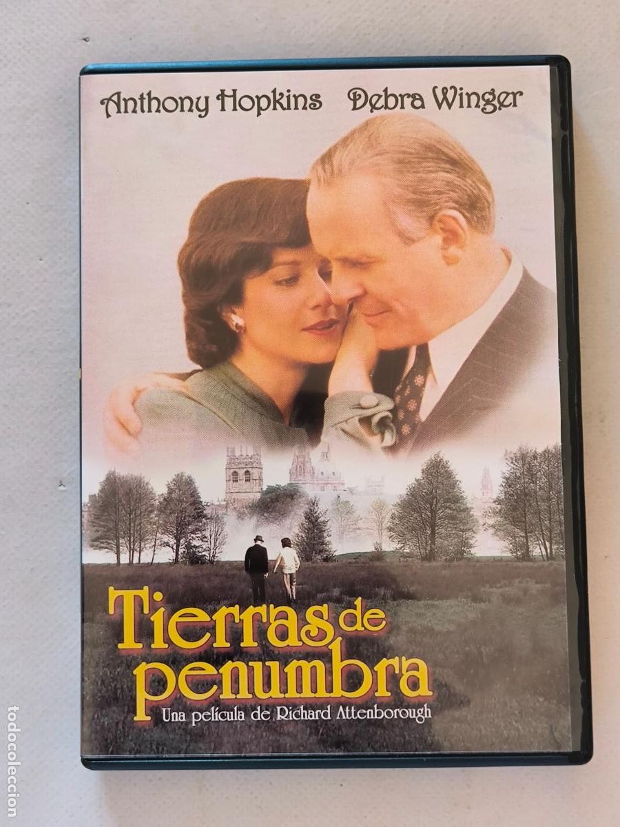 Cine: DVD TIERRAS DE PENUMBRA - ANTHONY HOPKINS (T6)