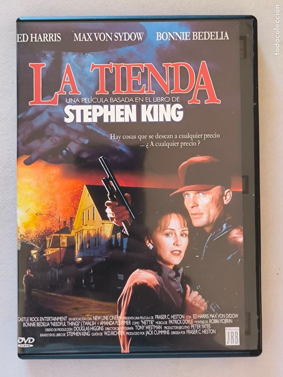Cine: DVD LA TIENDA - STEPHEN KING - ED HARRIS (T6)