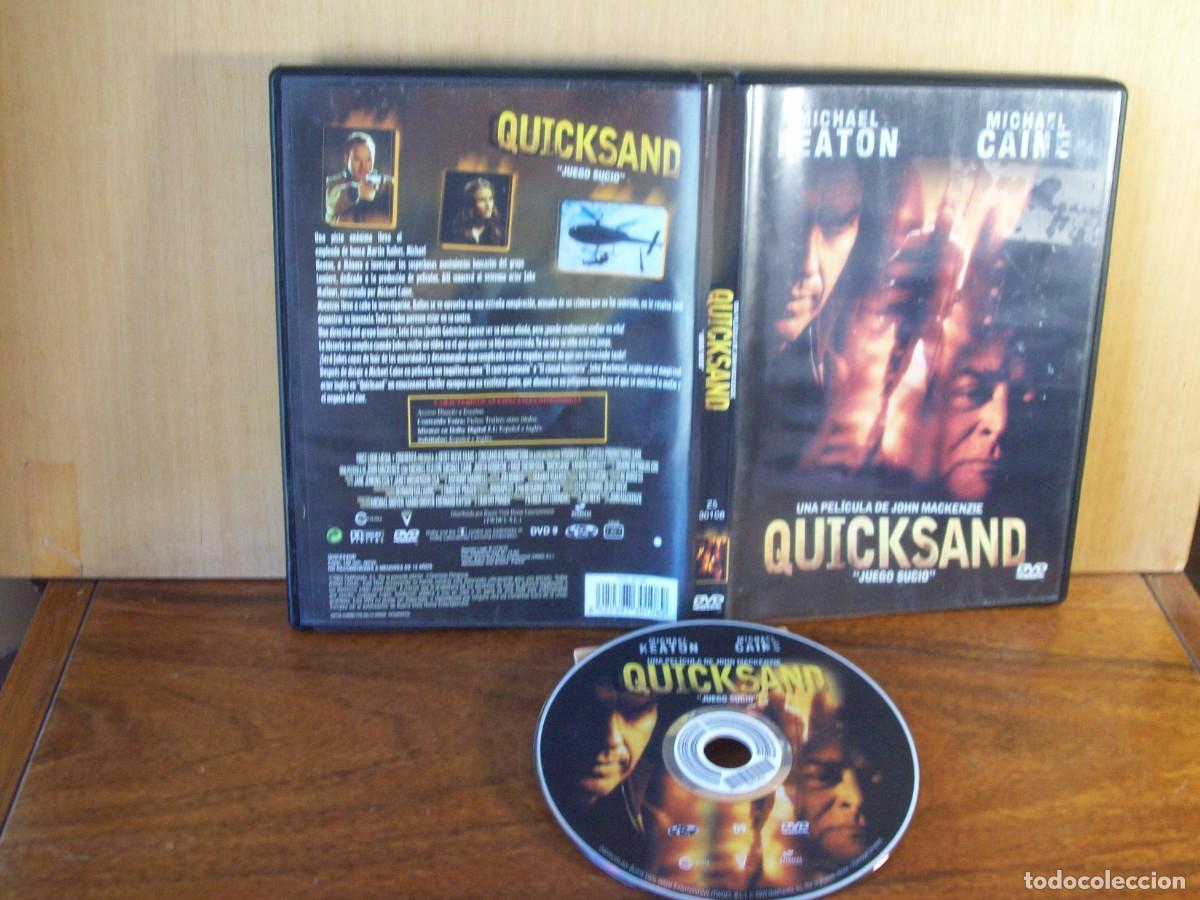 Cine: QUICKSAND - MICHAEL KEATON - MICHAEL CAINE - JUIT GDRECHET - RADE SHERBEGHIA - DVD