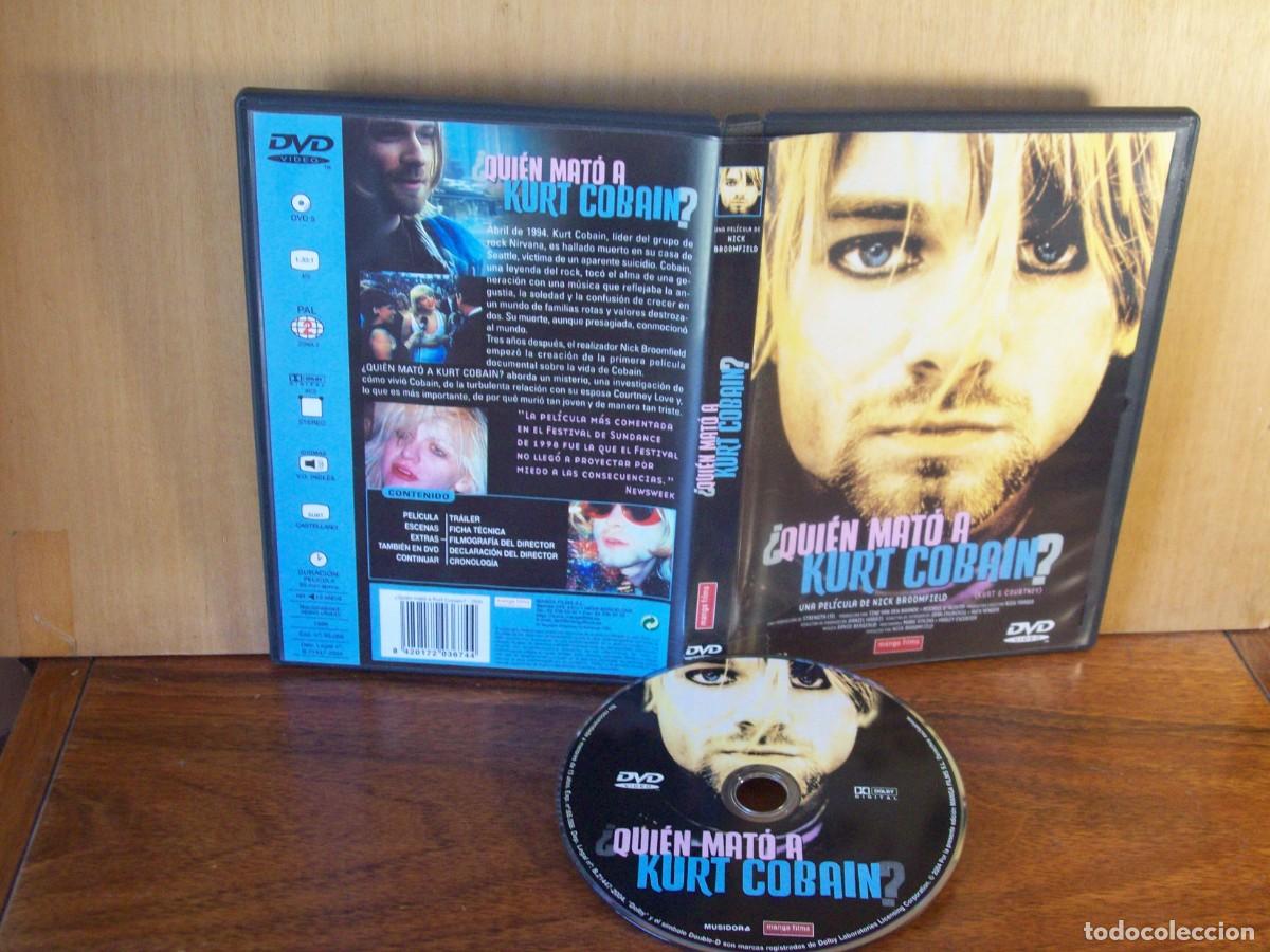 Cine: QUIEN MATO A KURT COBAIN - MUSICA DAVID BERGERAUD - DVD