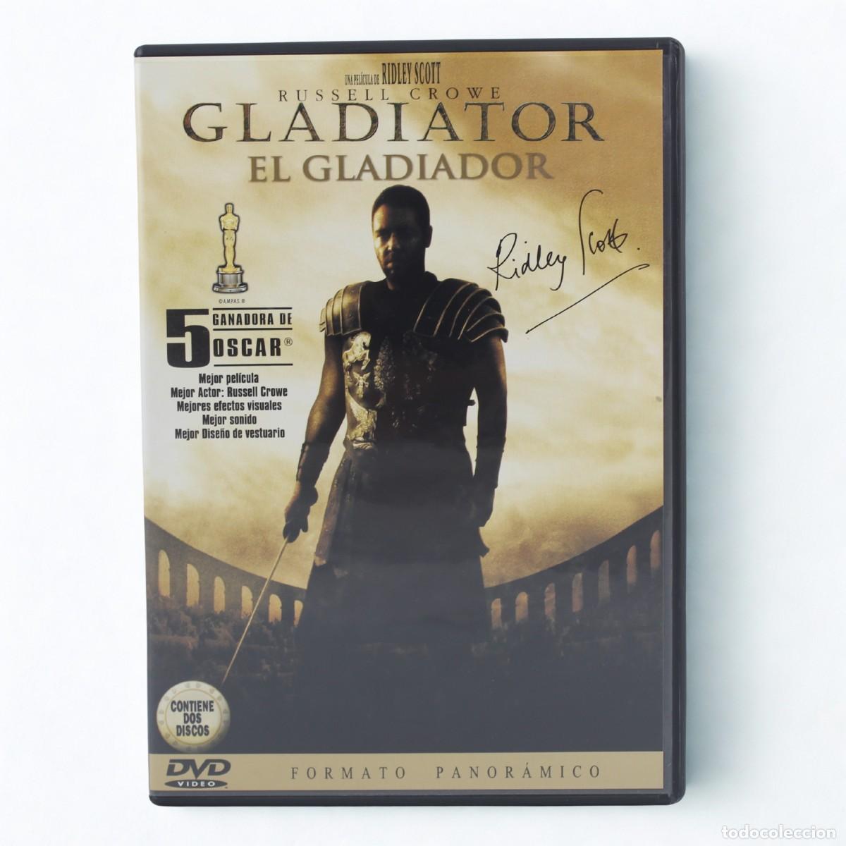 Cine: Gladiator El Gladiador Edici&oacute;n Coleccionista 2 DVD PAL Espa&ntilde;ol Ingl&eacute;s Italiano
