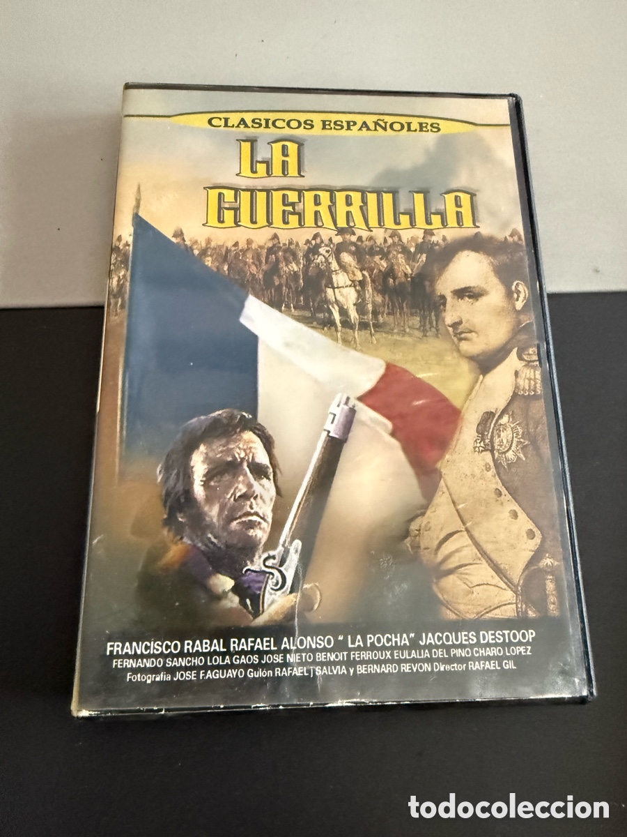 Cine: DVD. CL&Aacute;SICOS ESPA&Ntilde;OLES. LA GUERRILLA