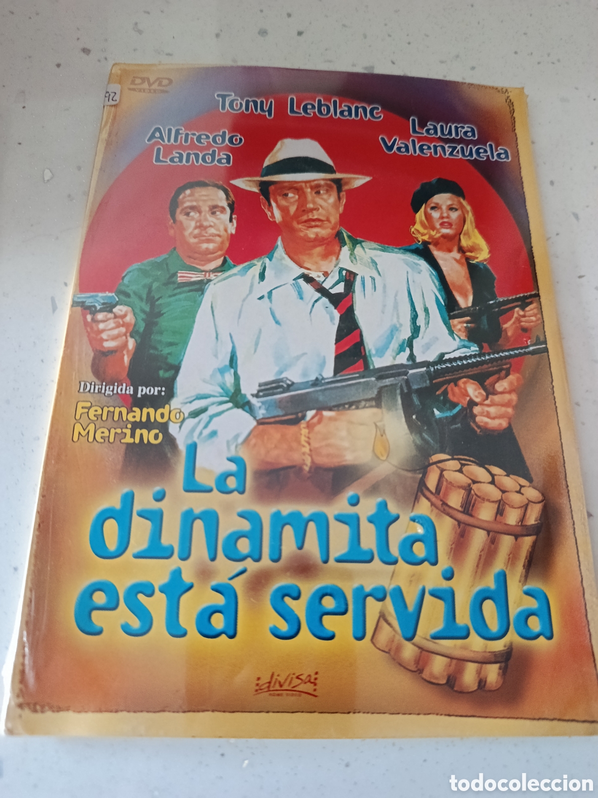 Cinema: Dvd. La dinamita est&aacute; servida. Con Tony Leblanc y Laura Valenzuela. Precintado.