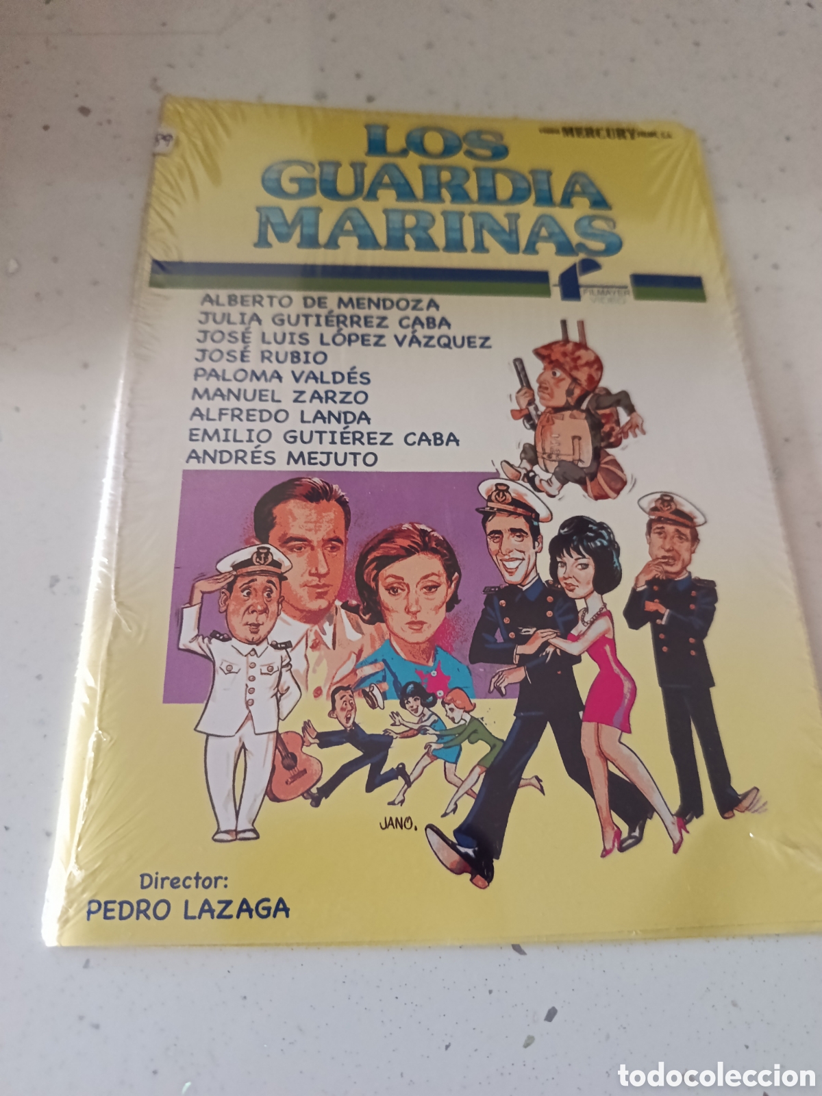 Cinema: Dvd. Los guardias marinas. Alfredo Landa y Emilio Guti&eacute;rrez Caba. Precintado.