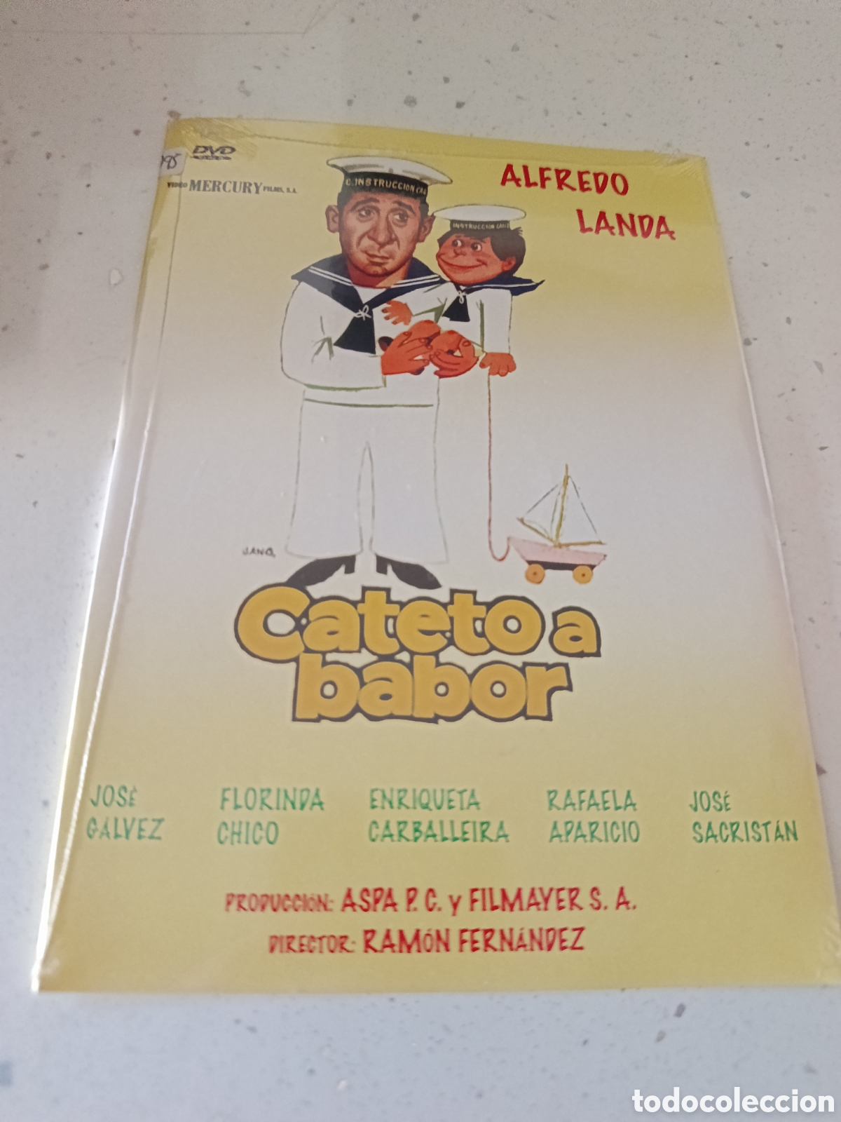 Cinema: Dvd. Cateto a babor. Con Alfredo Landa. Precintado.