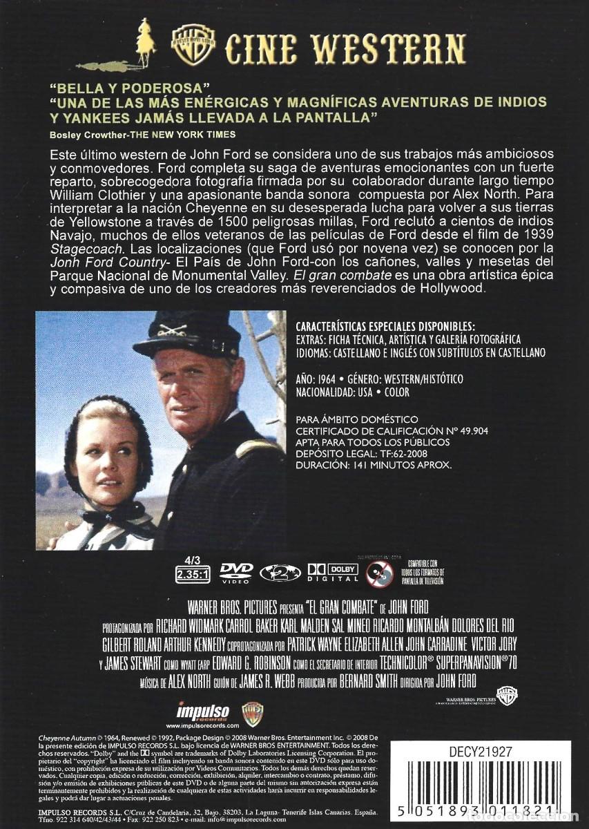 Cine: EL GRAN COMBATE RICHARD WIDMARK - Foto 2
