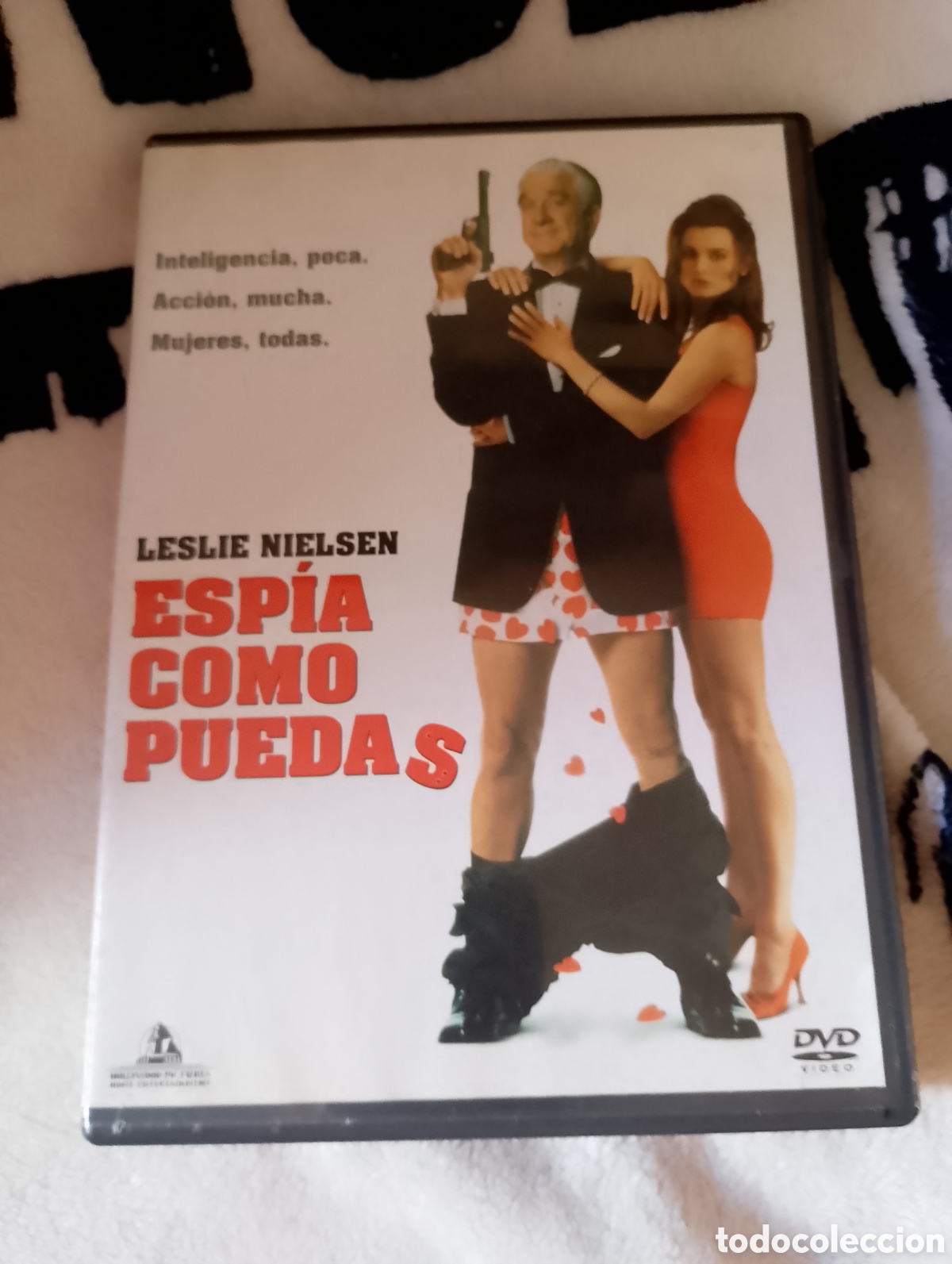Cine: Esp&iacute;a como Puedas DVD Esp&iacute;a Como Puedas Pel&iacute;cula