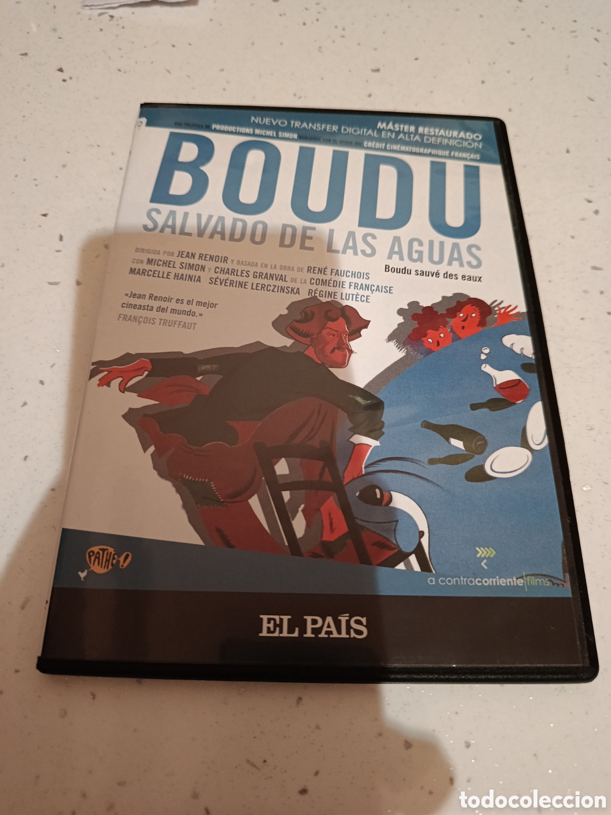 Cine: Dvd. Boudu. Salvado de las aguas. Master restaurado. Jean Renoir.