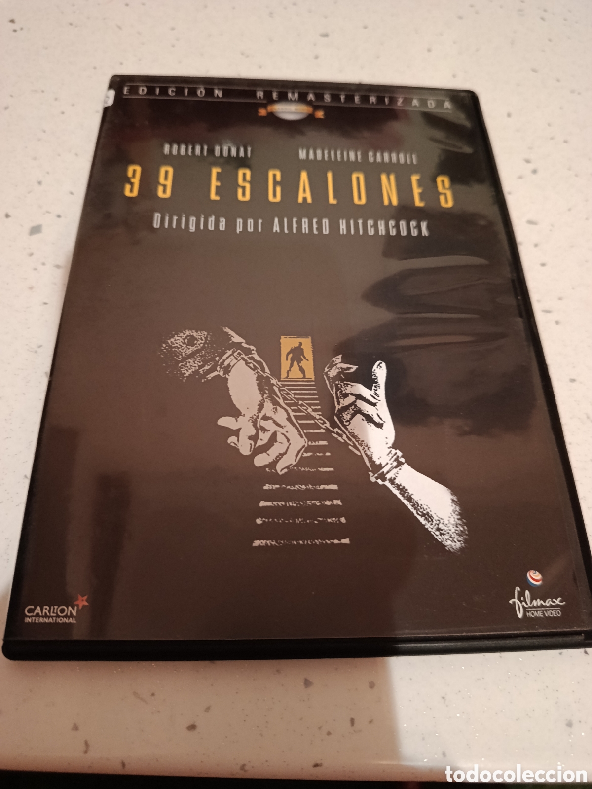 Cinema: Dvd. 39 escalones. Remasterizada. Alfred Hitchcock.