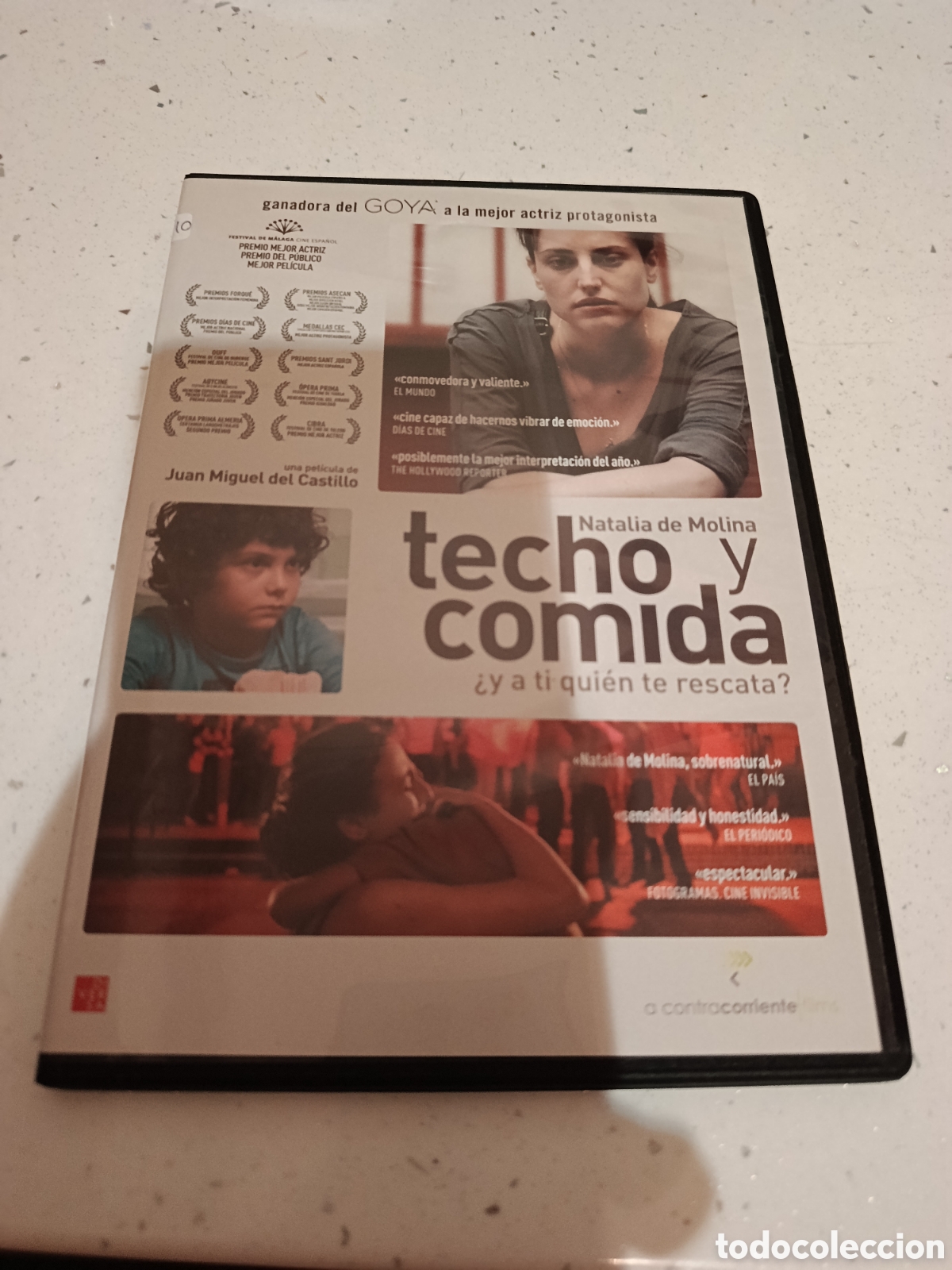 Cinema: Dvd. Techo y comida. Natalia de Molina.