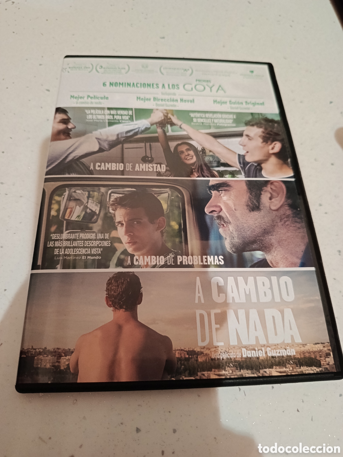 Cinema: Dvd. A cambio de nada. Daniel Guzm&aacute;n.