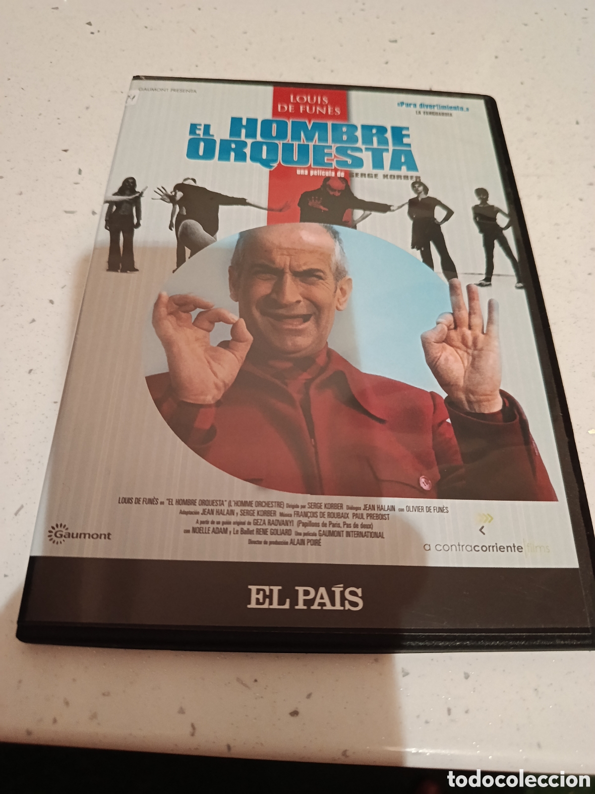 Cinema: Dvd. El hombre orquesta. Louis de Funes.
