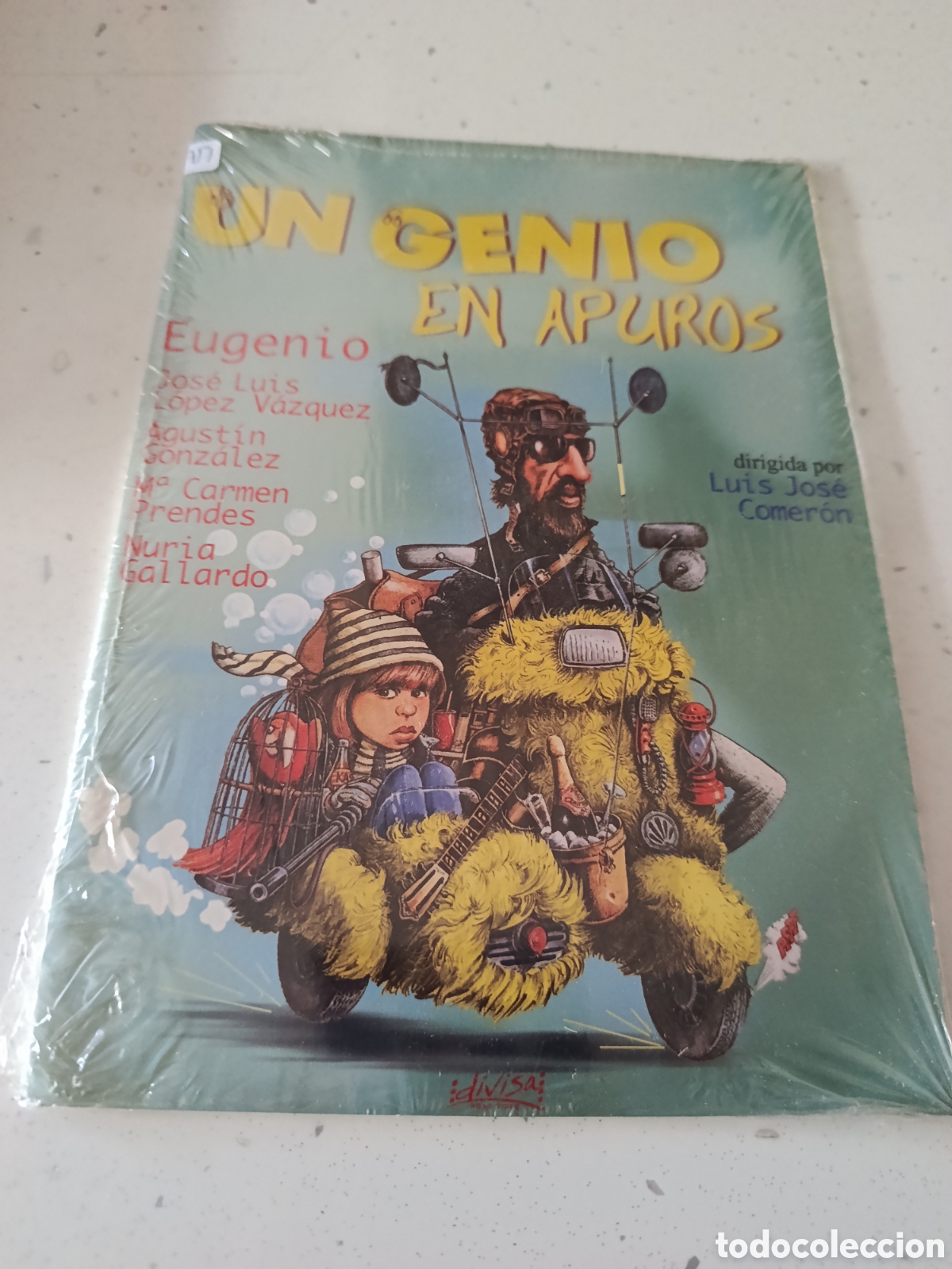Cinema: Dvd. Un genio en apuros. Con Eugenio. Precintado