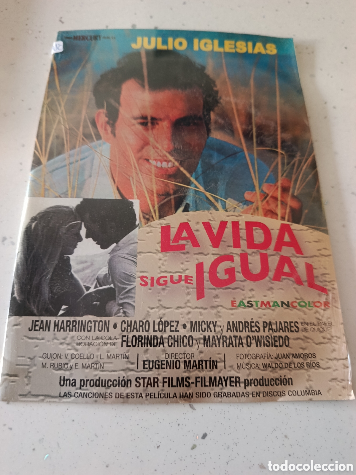 Cinema: Dvd. La vida sigue igual. Julio Iglesias. Precintado.