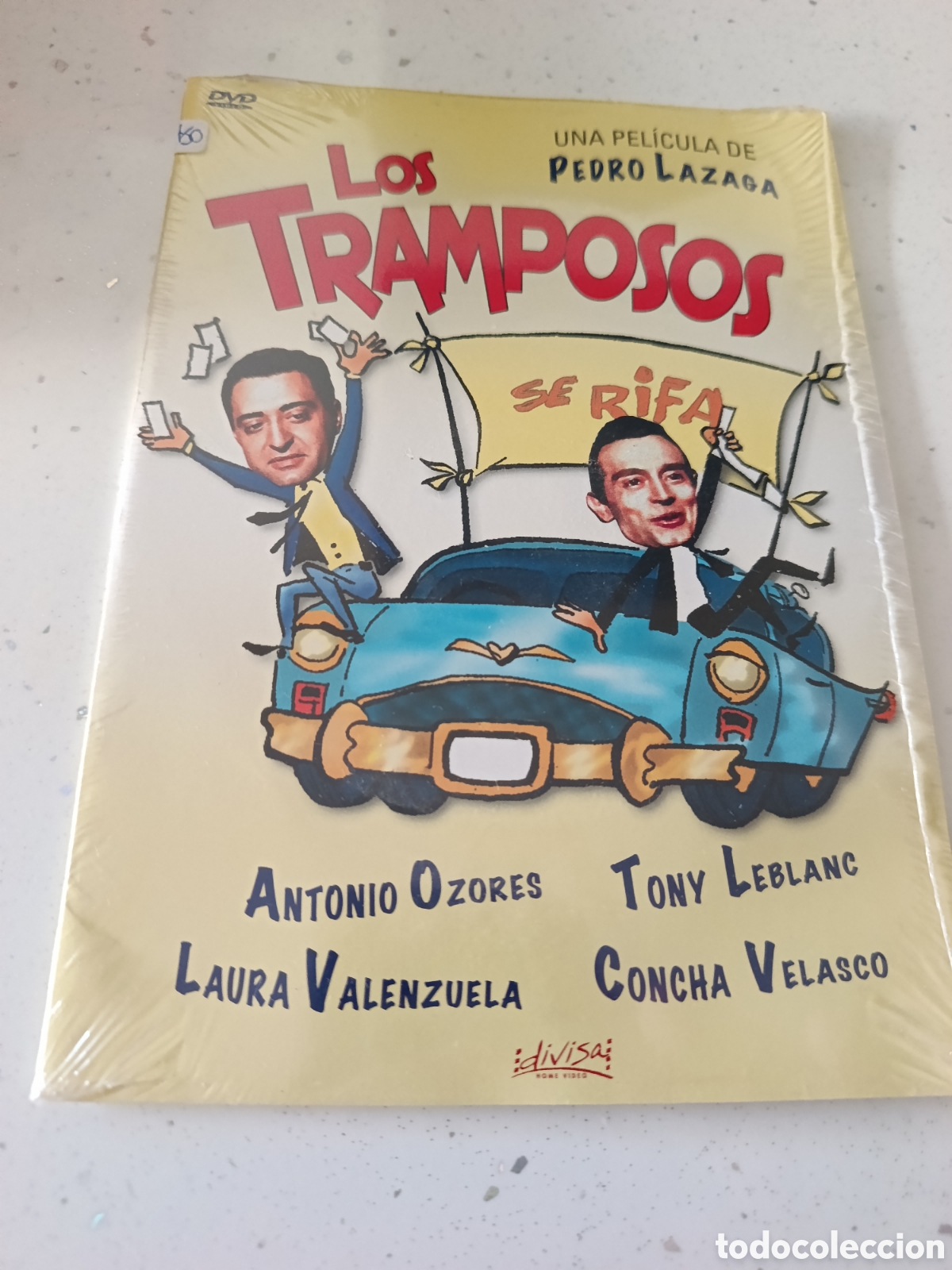 Cine: Dvd. Los Tramposos. Pedro Lazaga. Con Antonio Ozores y Toni Leblanc.Precintado.