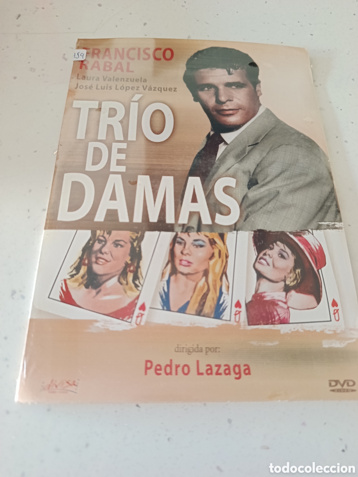 Cine: Dvd. Tr&iacute;o de Damas. Con Paco Rabal. Precintado.