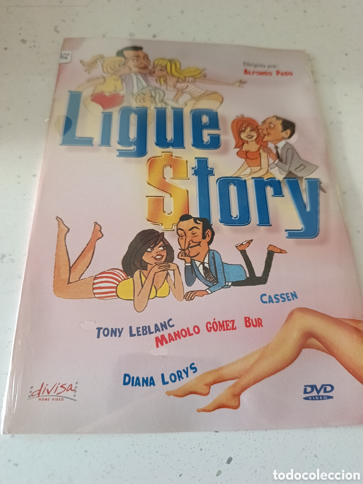 Cine: Dvd. Ligue Story. Con Tony Leblanc y Cassen. Precintado.