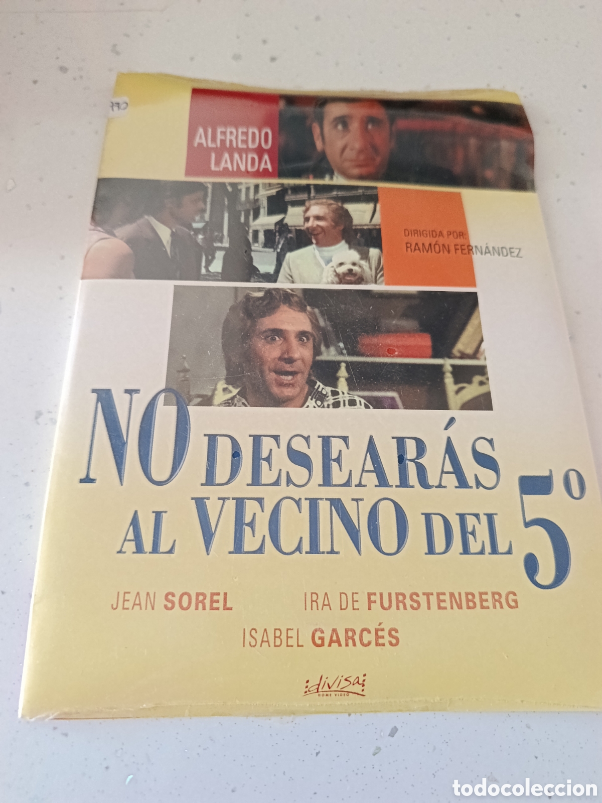 Cine: Dvd. No desear&aacute;s al vecino del 5&ordm;. Con Alfredo Landa. Precintado..