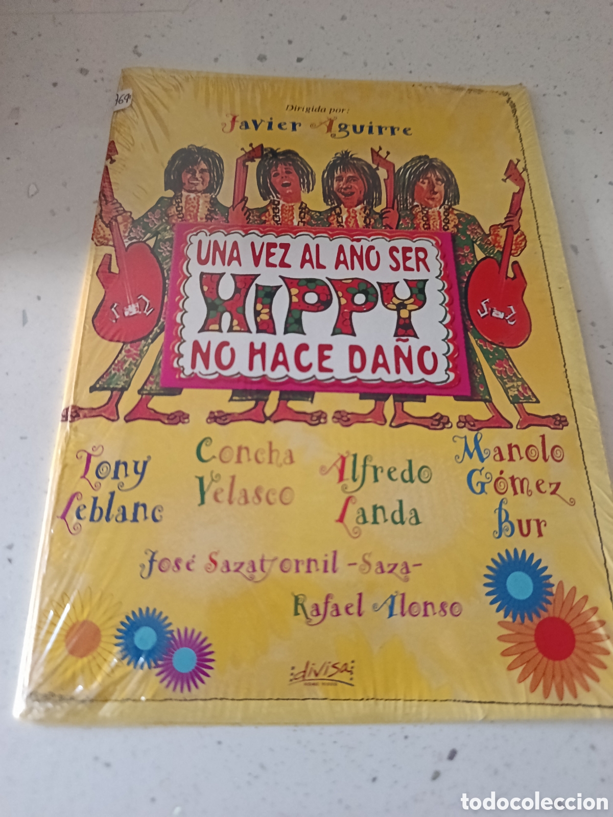 Cine: Dvd. Una vez al a&ntilde;o ser hippy no hace da&ntilde;o- Tony Leblanc y Concha Velasco. Precintado.