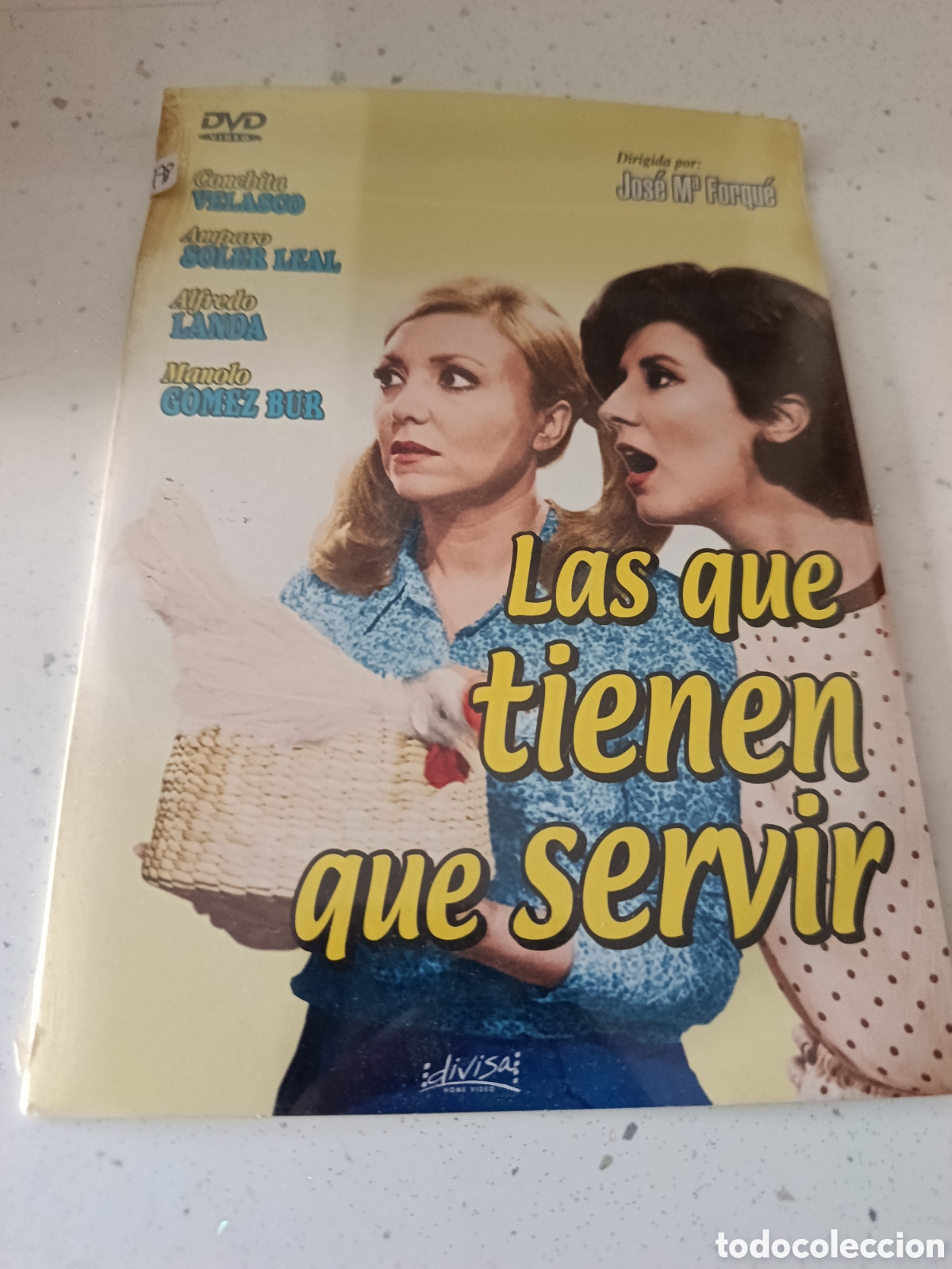 Cine: Dvd. Las que tienen que sevir. Concha Velasco y Alfredo Landa. Precintado.