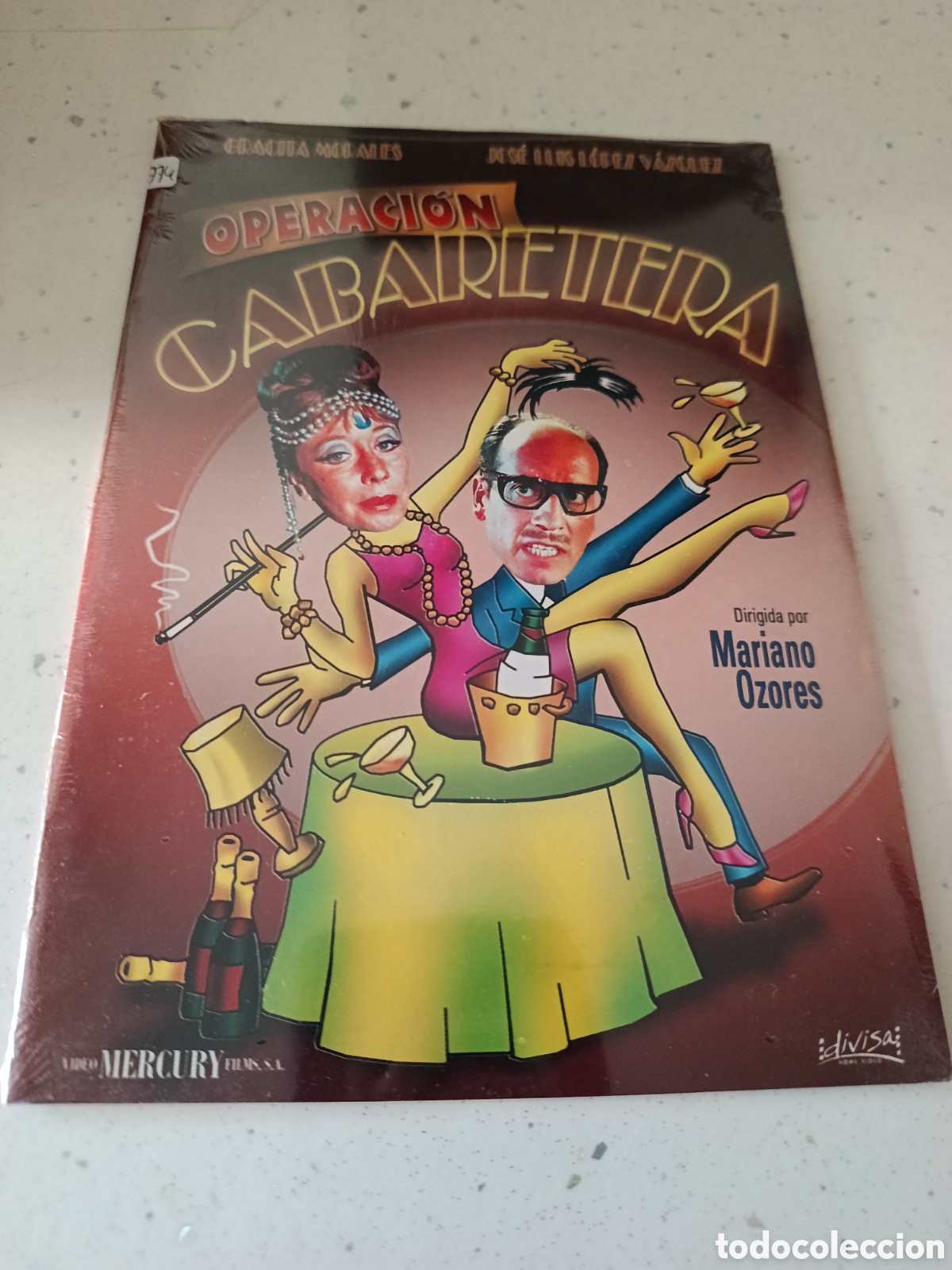 Cine: Dvd. Operaci&oacute;n Cabaretera. Con Gracita Morales y J. L. L&oacute;pez V&aacute;zquez.