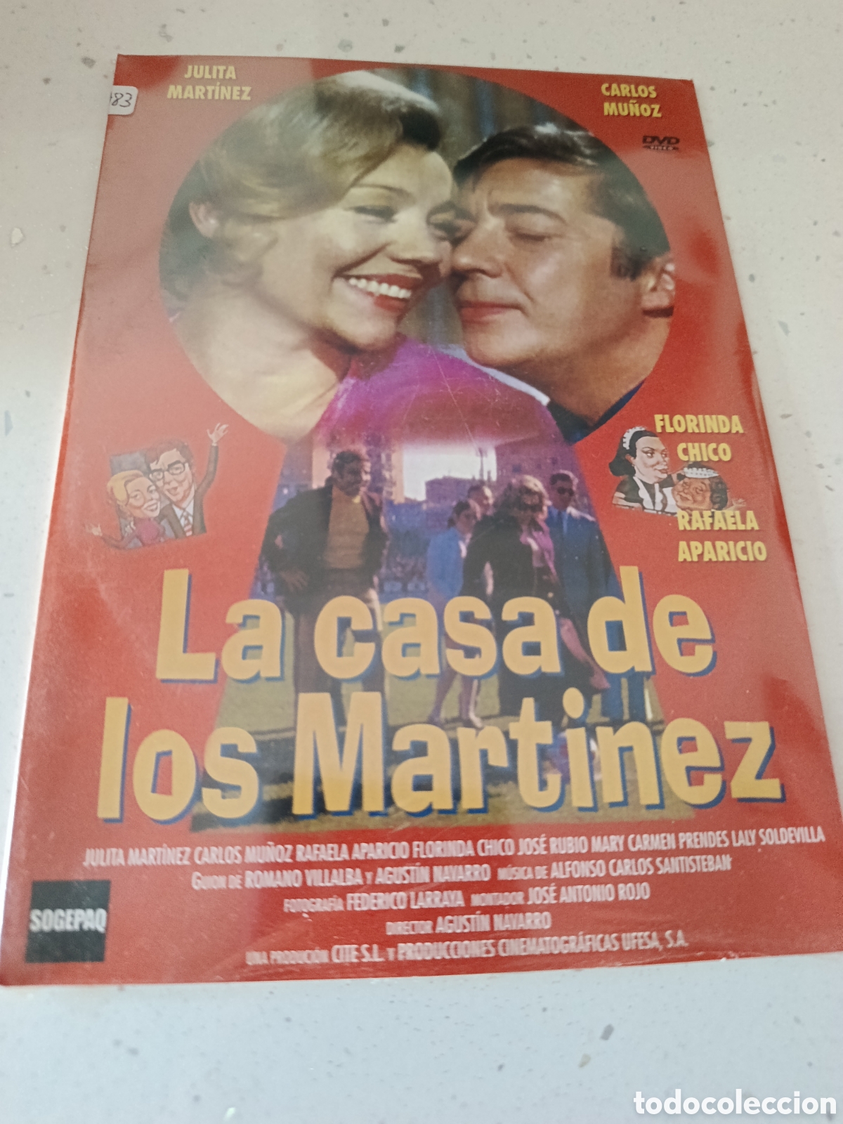 Cine: Dvd. La casa de los Mart&iacute;nez. Flrinda Chico y Rafaela Aparicio. Precintado.