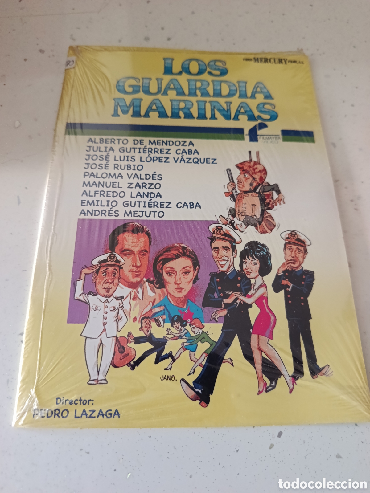 Cine: Dvd. Los guardias marinas. Alfredo Landa y Emilio Guti&eacute;rrez Caba. Precitnado.