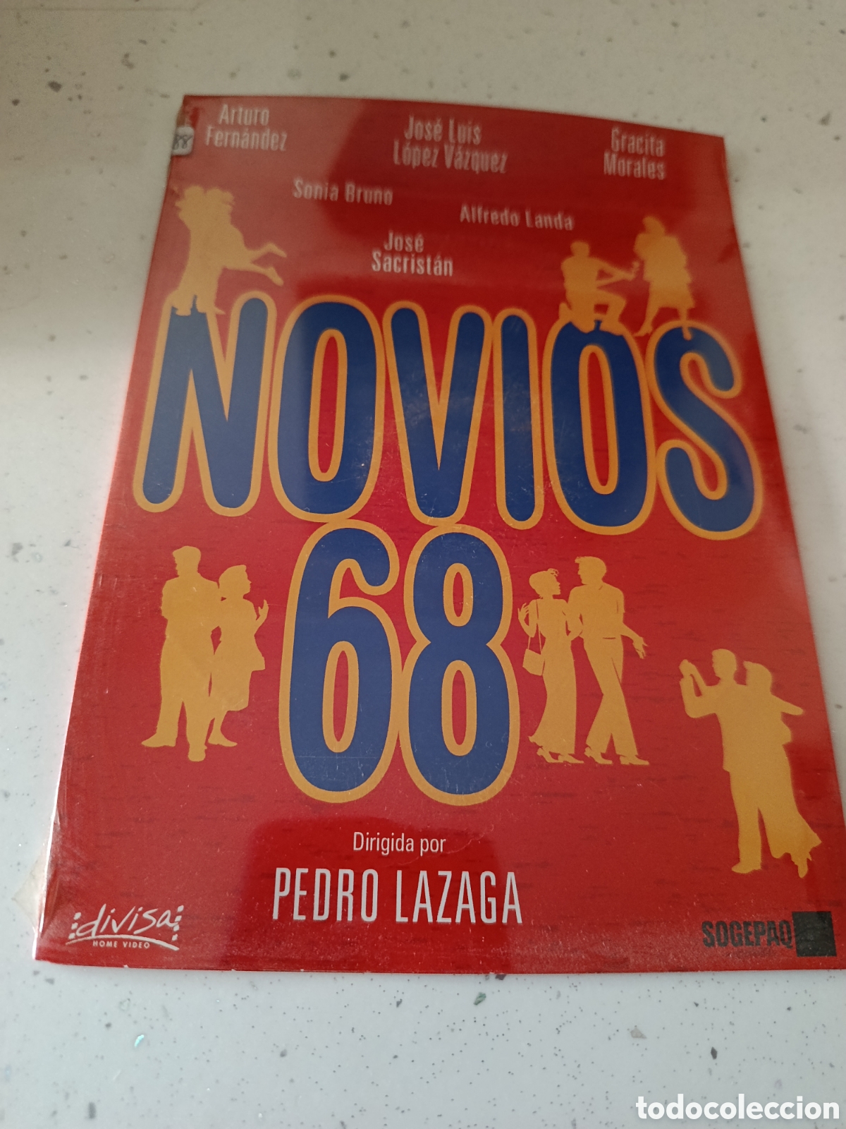 Cine: Dvd. Novios 68. L&oacute;pez V&aacute;zquez y Gracita Morales. Precintado.