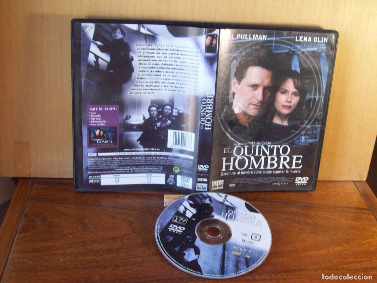 Cine: EL QUINTO HOMBRE - BILL PULMAN - LENA OLIN - COL FEORE -NICHOLAS LEA - DVD