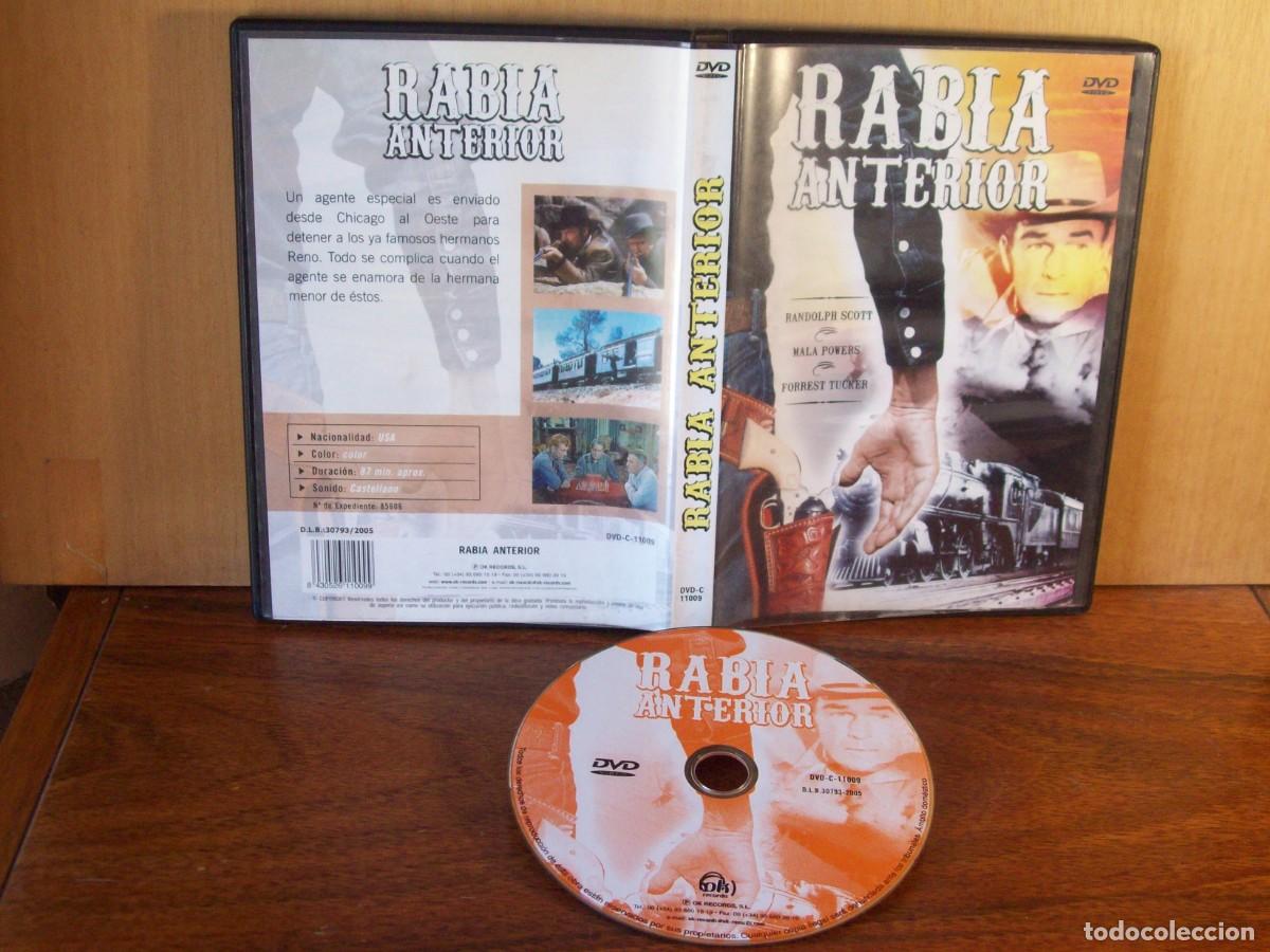 Cine: RABIA ANTERIOR - RANDOLPH SCOTT - MALA POWERS - FORREST TUCKER - DVD